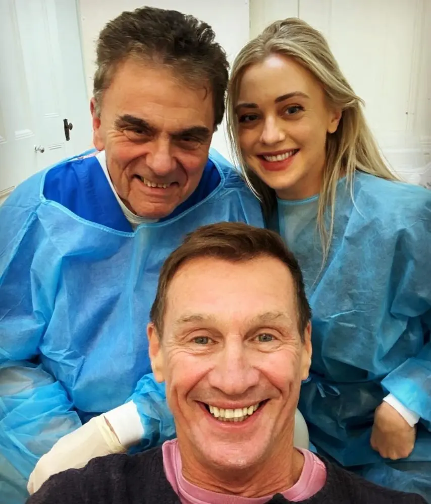 Dr Tom Lind with the Sydney Dental Care team